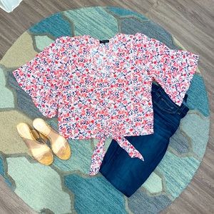 Cute floral blouse by 1. State